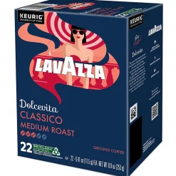 Lavazza Classico Coffee Keurig® K-Cup® Pods, Medium Roast, 22/Box (6001)