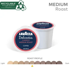 Lavazza Classico Coffee Keurig® K-Cup® Pods, Medium Roast, 88/Carton (6001CT)