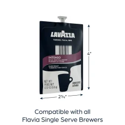 Lavazza Coffee Pods, Dark Roast, 76/Carton (MDR01041)