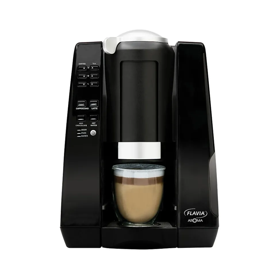 Lavazza Flavia Aroma Bundle Single Serve Coffee Maker, Black (10020)