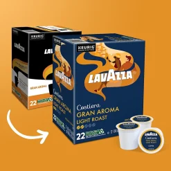 Lavazza Gran Aroma Coffee Keurig® K-Cup® Pods, Medium Roast, 88/Carton (6002CT)
