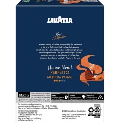 Lavazza House Blend Perfetto Coffee Keurig® K-Cup® Pods, Medium Roast, 88/Carton (5000382580CT)