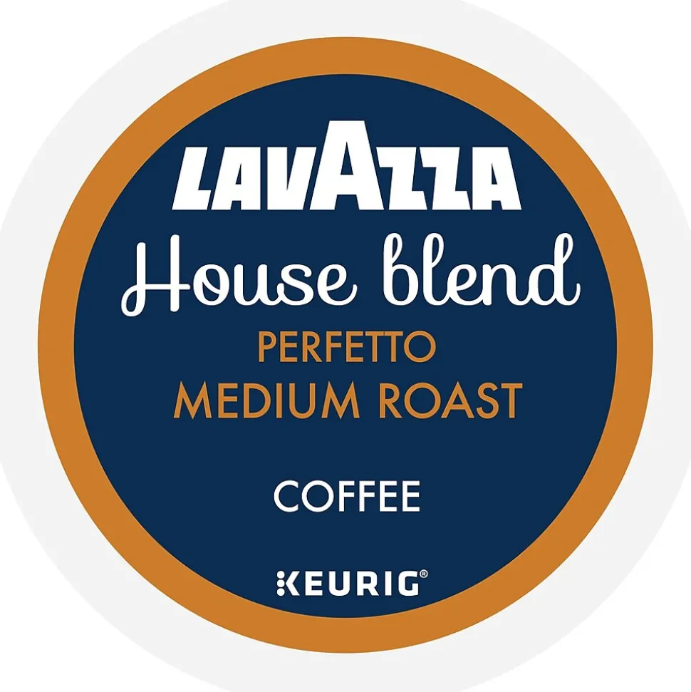 Lavazza Perfetto Coffee Keurig® K-Cup® Pods, Dark Roast, 22/Box (5000382580)
