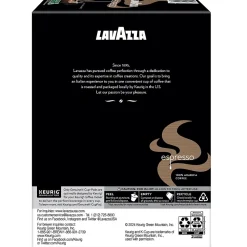 Lavazza Perfetto Espresso Coffee Keurig® K-Cup® Pods, Dark Roast, 88/Carton (6000CT)