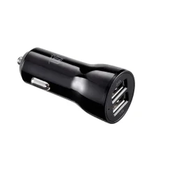 LAX Gadgets Type C 6ft Charger with Car Charger Black (USBCCAR6FT-BLK)