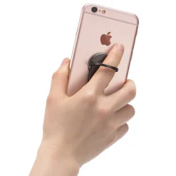 LAX Gadgets Universal Phone Ring Holder Stand Grey (RINGORBIT-GRY)