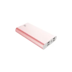 LAX Pro Portable Charger Battery Backup 16800mAh with 4 High Speed Charging 2.1A USB Ports (Rose Gold) (LAXPB16800-ROS)