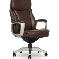 La-Z-Boy Arcadian Bonded Leather Executive Chair, Brown (60008)