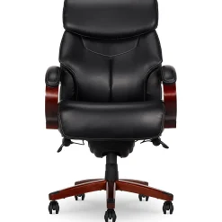 La-Z-Boy Bradley Bonded Leather Executive Chair, Black (46089-CC)
