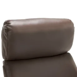 La-Z-Boy Greyson Ergonomic Bonded Leather Swivel Executive Chair, Brown (CHR10086C)