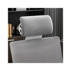 La-Z-Boy Joel Ergonomic Mesh Swivel Executive Chair, Gray/White (60065)