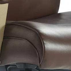 La-Z-Boy Melrose Ergonomic bonded Leather Swivel Executive Chair, Brown (CHR10084C)