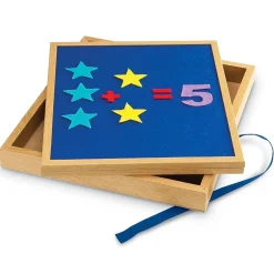 Learning Resources Double-Sided Tabletop Easel, 19-3/4