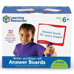Learning Resources Dry-Erase Boards, Answer Boards (LER0647)