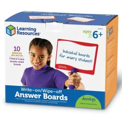 Learning Resources Dry-Erase Boards, Answer Boards (LER0647)