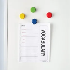 Learning Resources Super Strong Magnetic Clips 1.5" in Diameter, Assorted, Pack of 4 (LER2692)