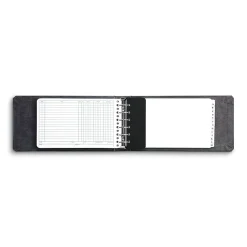 Ledger Binder, 10.5" x 5.63", 200 Pages, Blue Marble (26520)