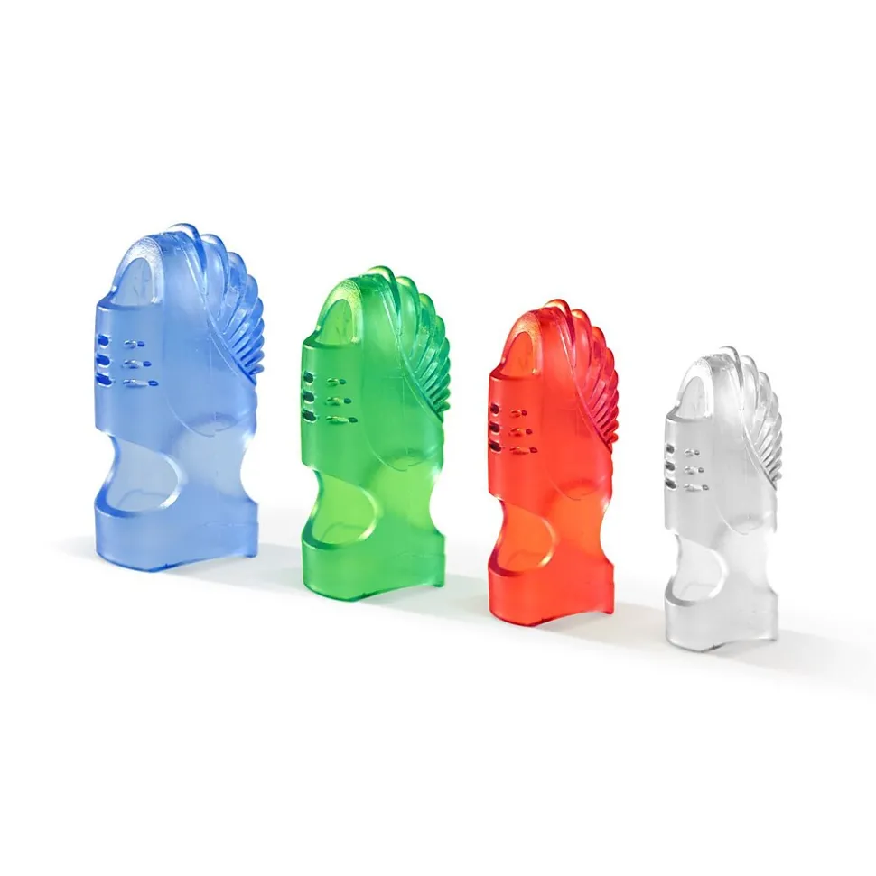 Lee Grips Finger Pad, Assorted Colors, 10/Pack (LEE61410)