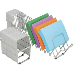 Lee Recycled FlexiFile Expandable Collator/Organizer, 10.25" x 10.5" x 6.5", Silver, Each (LEE14124)