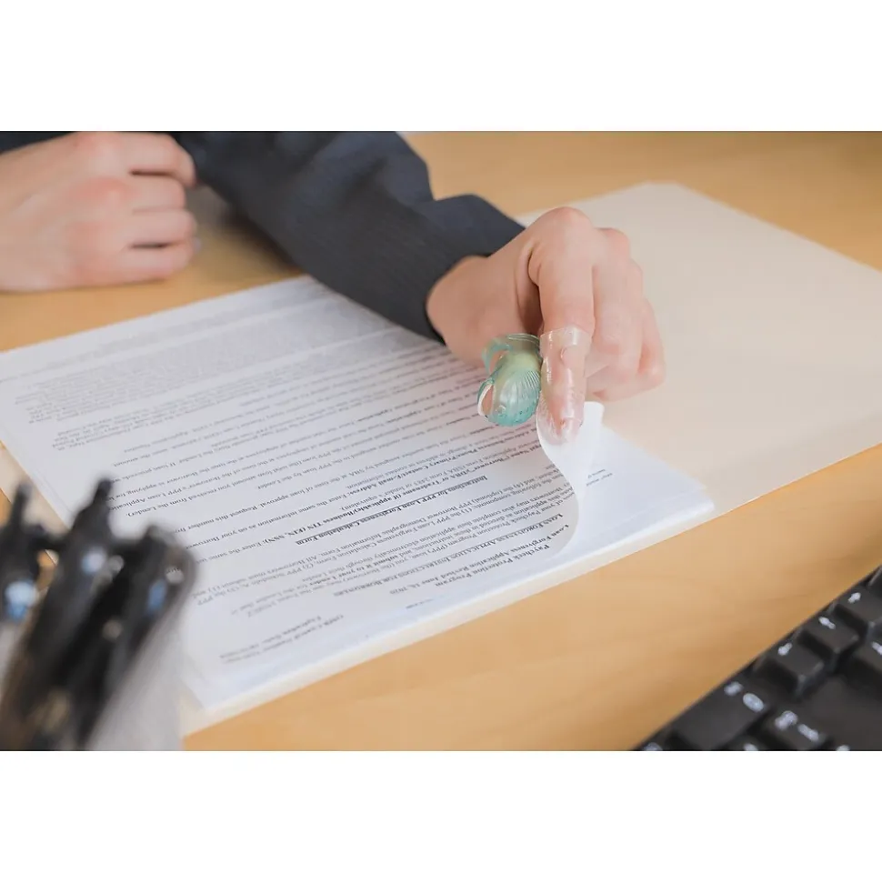 Lee Tippi X-Small Finger Pad, Assorted Colors, 10/Pack (61030)