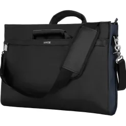 Lencca Messenger Bag Notebook Case fits 13.3 Inch Laptop, Black (PT_LENLEA111_13)