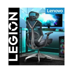 Lenovo Legion Mesh Ergonomic Racing Gaming Chair, Dark Gray (52014DGRY)