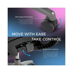 Lenovo Legion Mesh Ergonomic Racing Gaming Chair, Dark Gray (52014DGRY)