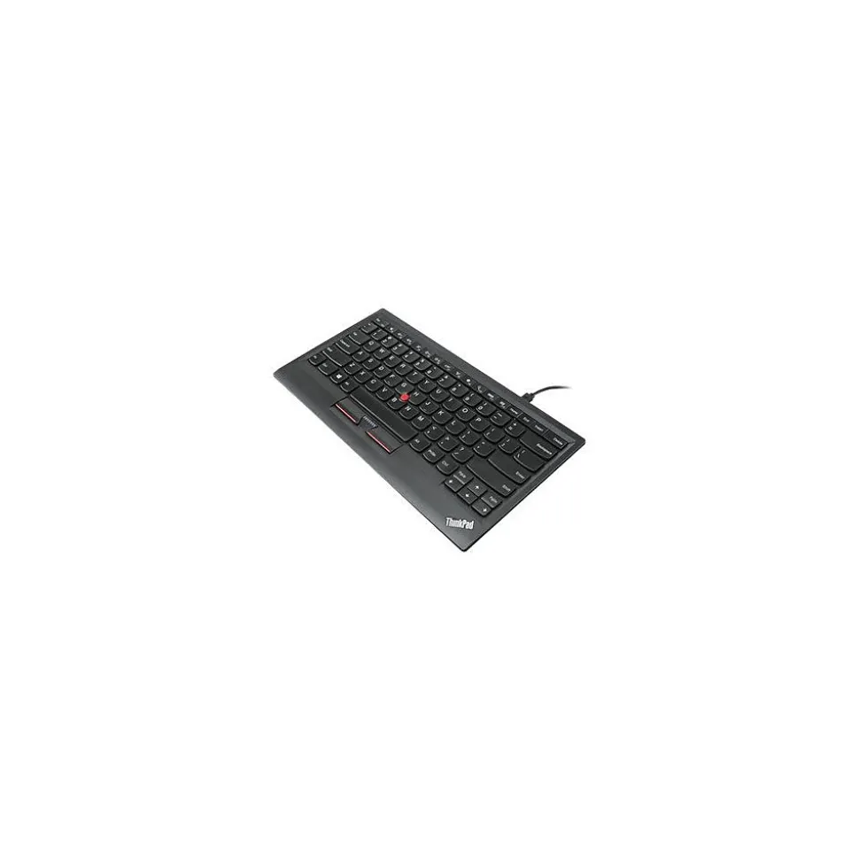 Lenovo ThinkPad Compact USB Keyboard with TrackPoint Wired Gaming, Black (3492312)