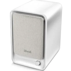 Levoit LV-H126-RBE True HEPA Tabletop Air Purifier, 3-Speed, White/Blue (HEAPAPLVNUS0029)