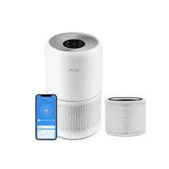 Levoit PlasmaPro 300S True HEPA Smart Air Purifier, 3-Speed, Wi-Fi Enabled, White (HEAPAPLVSUS0094)