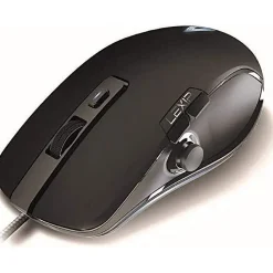Lexip Alpha Ergonomic Optical Gaming Mouse, Black (JVAPCM00446)