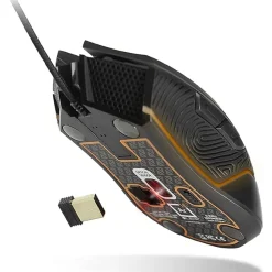 Lexip AR18 Aero Speed Wireless Optical 2.4 GHz Gaming Mouse, Black (JVAPCM00538)