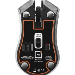 Lexip AR18 Aero Speed Wireless Optical 2.4 GHz Gaming Mouse, Black (JVAPCM00538)