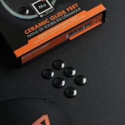 Lexip JVAPCM00434 Mouse Ceramic Glide Feet Mo42, Black