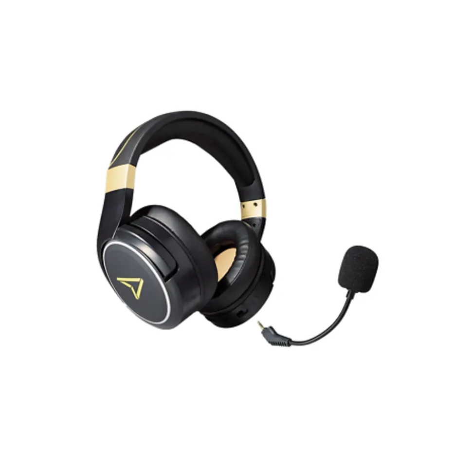 Lexip Wireless Bluetooth Gaming Headset, Black/Gold (JVAMUL00162)