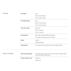 Lexmark CS531dw Laser Printer, Print (50M0020)