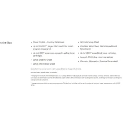 Lexmark CS632dwe Laser Printer, Single-Function, Print (LEX50M0060)