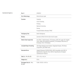 Lexmark MX432adwe Laser Printer, Print, Scan, Copy, Fax (29S8100)