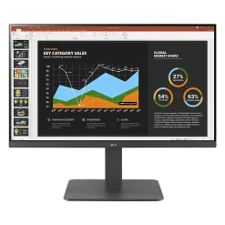 LG 23.8" LCD Monitor, Black (24BR750C-C)