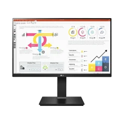 LG 24" LED Monitor, Black (24BP75Q-B)