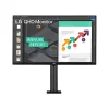 LG Ergo 27BN88Q-B 27" LED Monitor, Black Texture