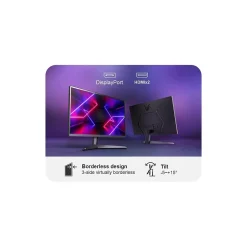 LG UltraGear 24" FHD 180Hz LCD Gaming Monitor with AMD FreeSync Technology, Black (24GS50FX-B)