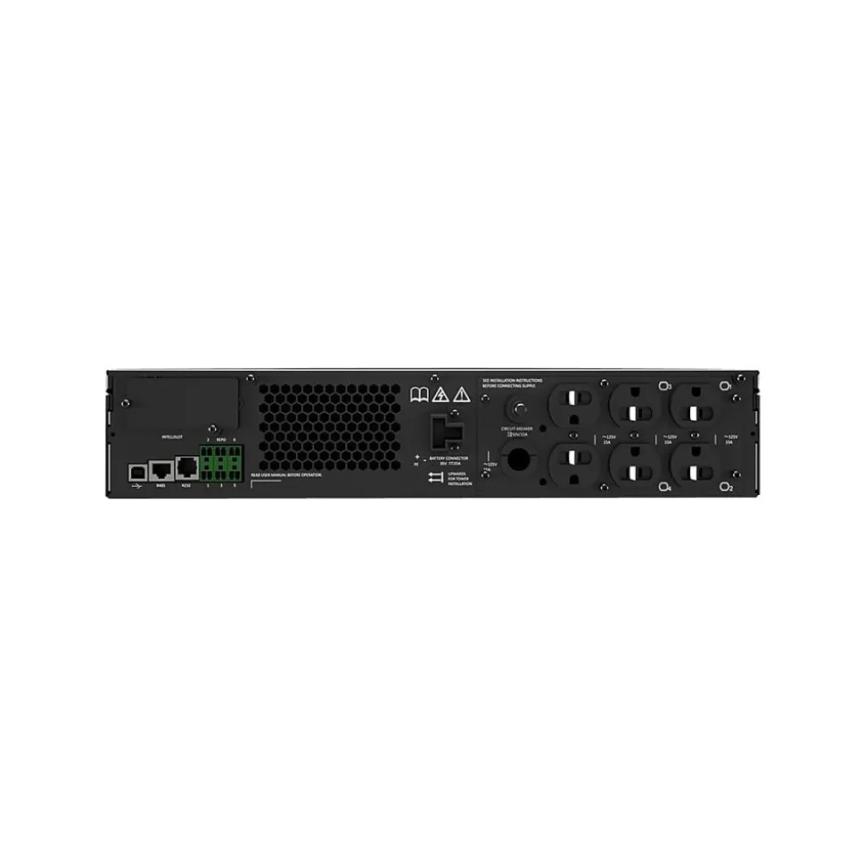 Liebert GXT5 1000 VA UPS, 6 Outlets, Black (GXT5-1000LVRT2UXL)