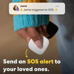 Life360 Tile Mate Bluetooth Tracker, Black, 2/Pack (RE-60012)