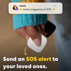 Life360 Tile Starter Pack Bluetooth Trackers, Black, 2/Pack (RE-65012)