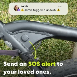 Life360 Tile Sticker Bluetooth Tracker, Black (RE-63011)