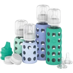 Lifefactory Baby Water Bottle, Assorted Colors, 9 oz. (LF120406C4)
