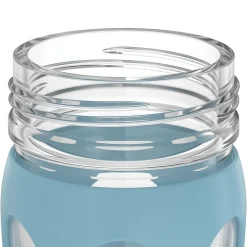 Lifefactory Glass Water Bottle, 22 oz., Denim (LIFLG4321MDE4)