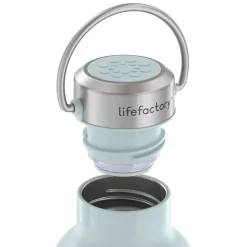 Lifefactory Stainless Steel Double Wall Insulated Water Bottle, 32 oz., Mint (LIFLS365MMI4)