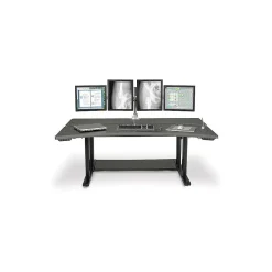 LifeFlo Ergonomics Bi-Level PACS Radiology Table, 78" L x 46" D x 1 1/8" Thick, Black (ECI-7846RAD-BK)